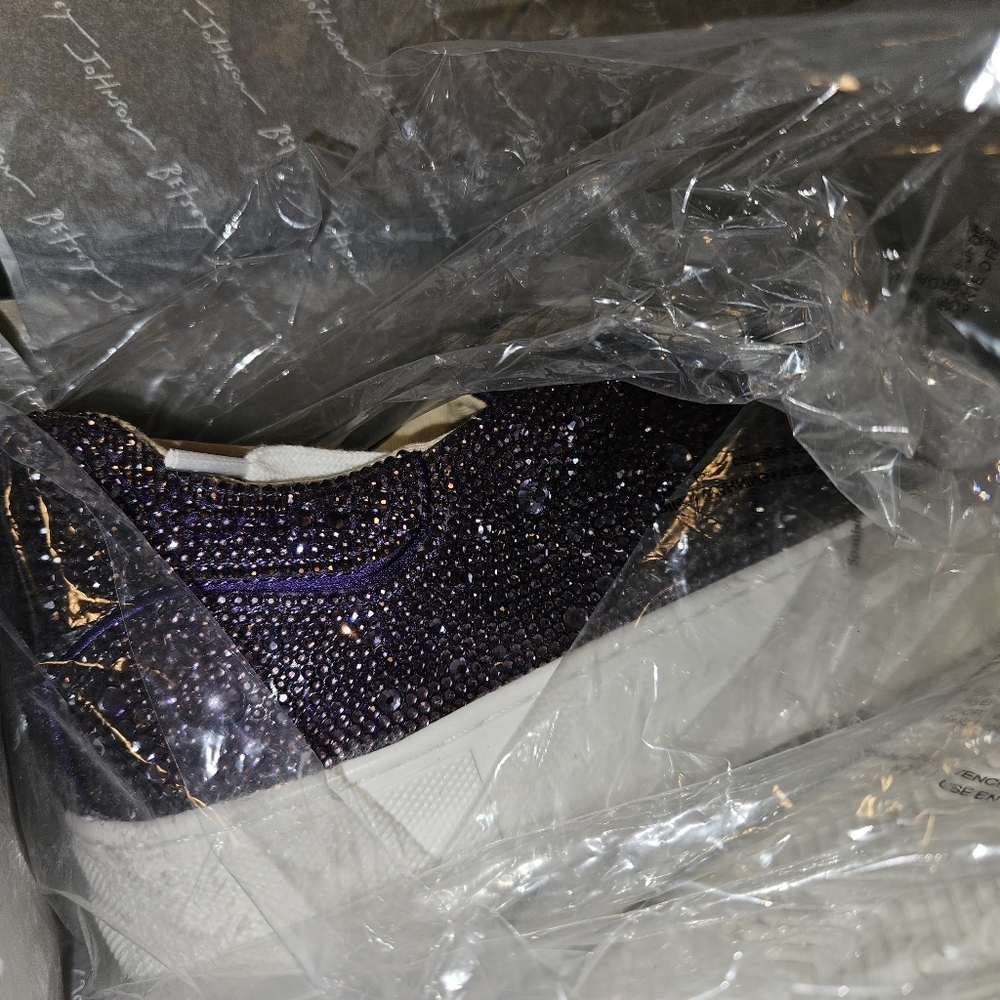 Betsey Johnson rhinestone shoes